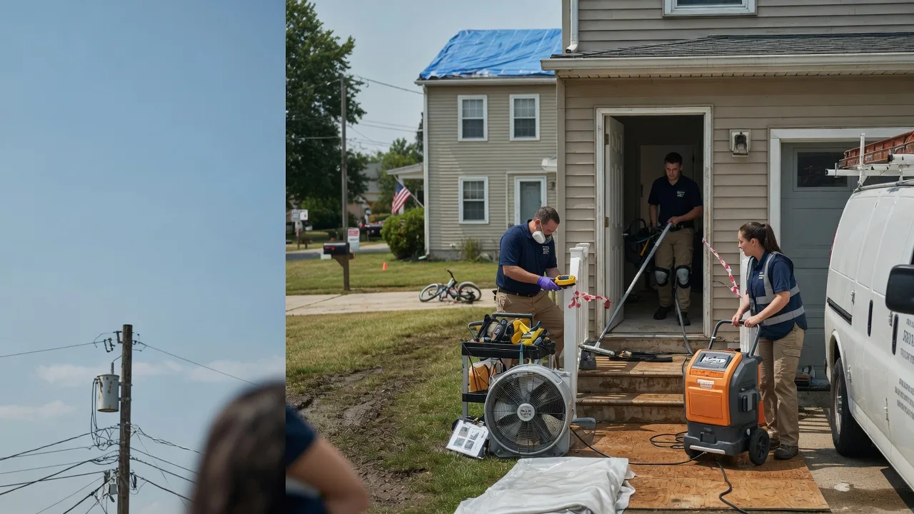 Water Damage Repair in New Holland, SD near me